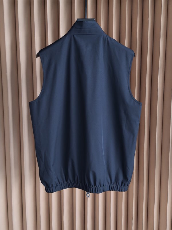 Loro Piana 남성 울 양면 조끼 코트 001-273642