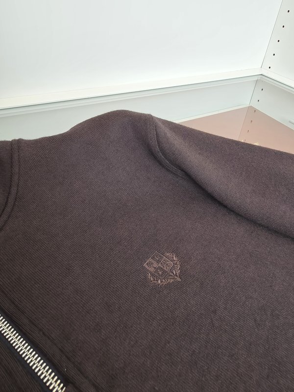 Loro Piana 캐시미어 혼방 하프 터틀넥 남성 스 001-273649