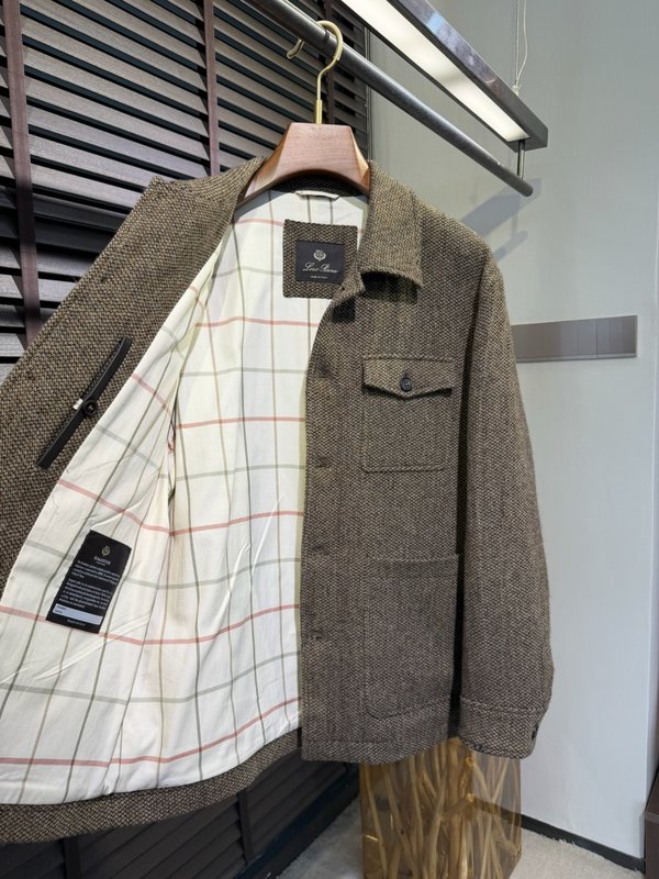 Loro Piana 울 재킷 001-273650
