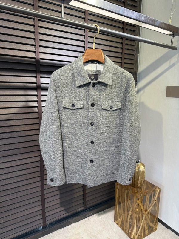 로로피아나 남성 울 재킷 001-273652