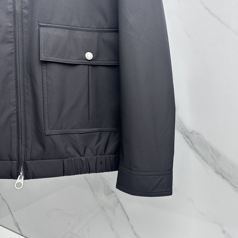 Loro Piana 턴다운 칼라 자켓 001-273656