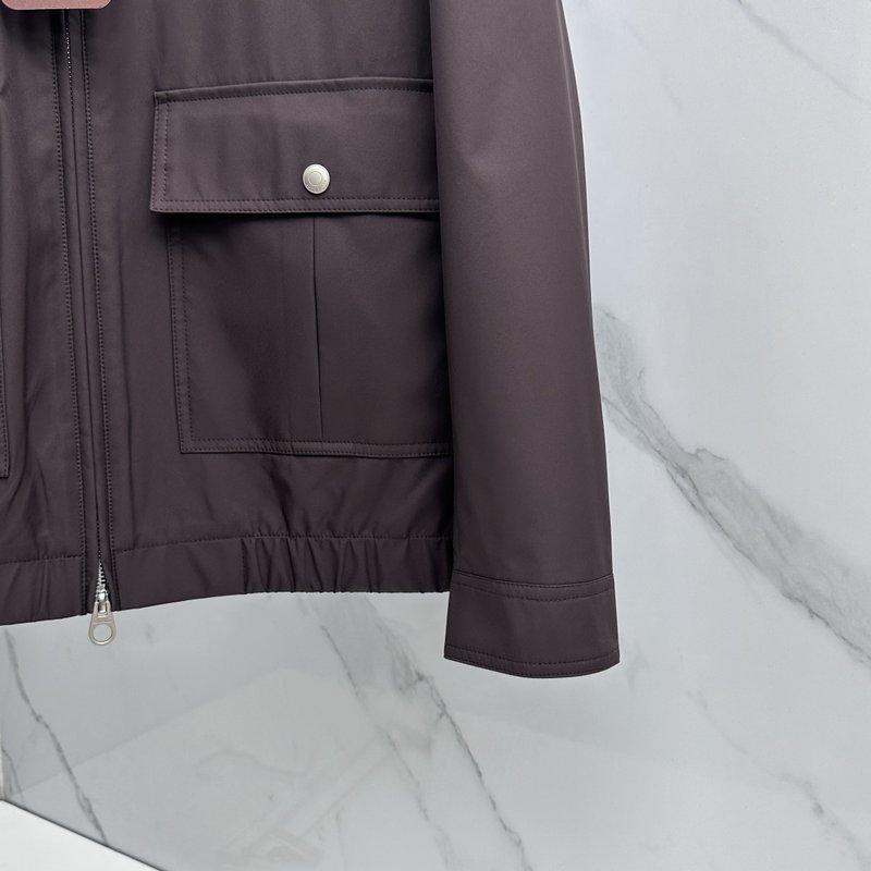 Loro Piana 턴다운 칼라 자켓 001-273664