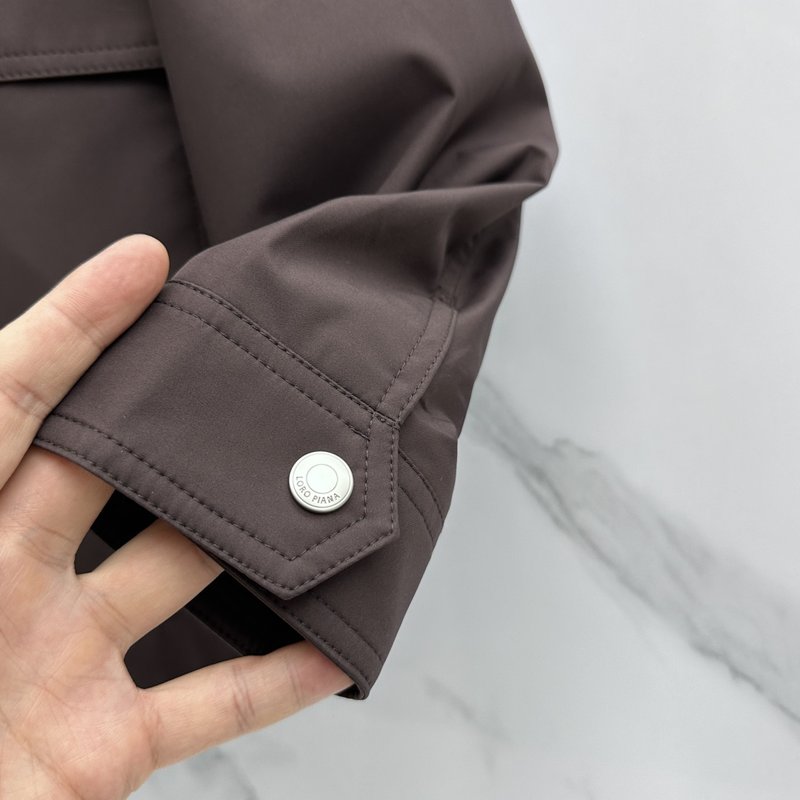 Loro Piana 턴다운 칼라 자켓 001-273664