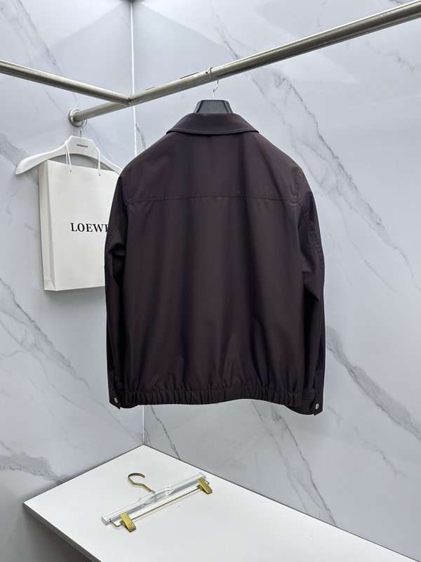 Loro Piana 턴다운 칼라 자켓 001-273664
