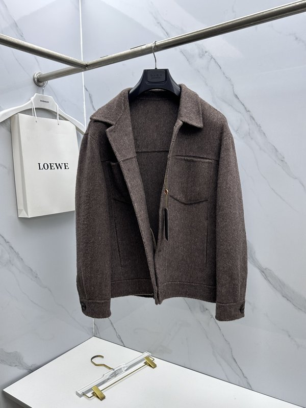 Loro Piana 라펠 재킷 001-273663