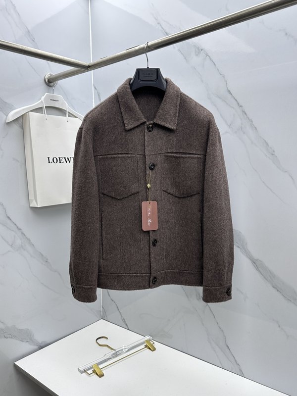 Loro Piana 라펠 재킷 001-273663