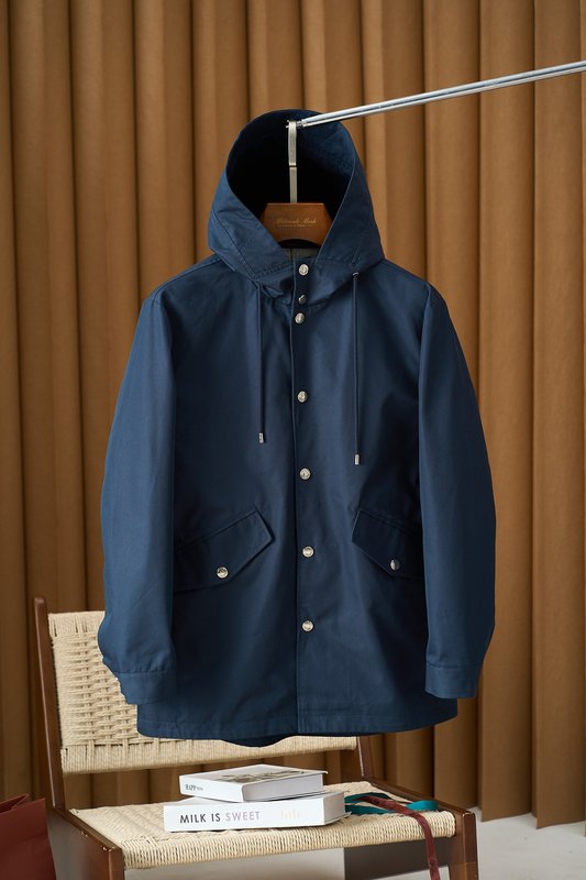 LoroPiana 후드 트렌치코트 001-273670