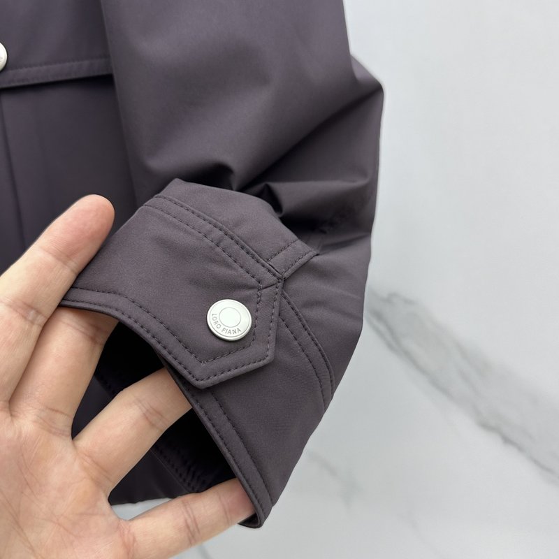 Loro Piana 턴다운 칼라 자켓 001-273677