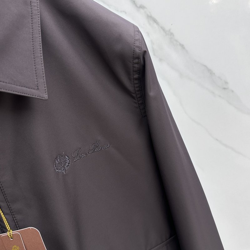 Loro Piana 턴다운 칼라 자켓 001-273677
