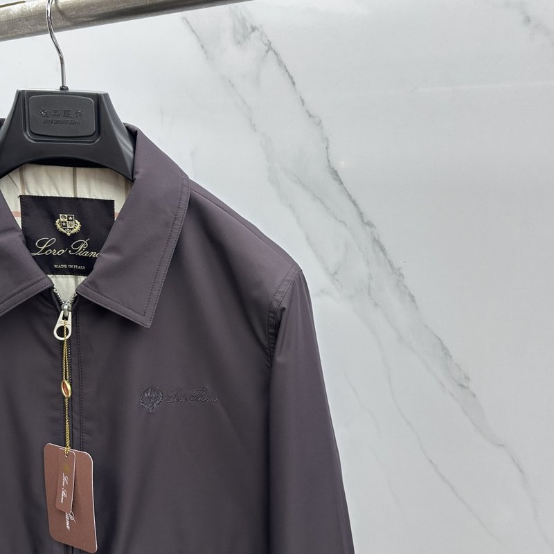 Loro Piana 턴다운 칼라 자켓 001-273677
