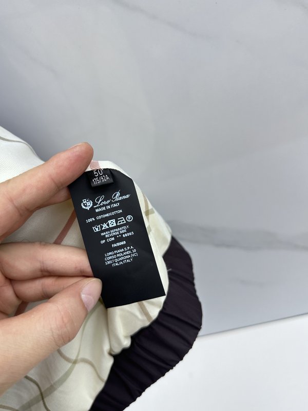 Loro Piana 턴다운 칼라 자켓 001-273677