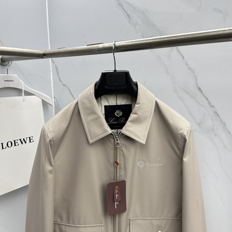 Loro Piana 턴다운 칼라 재킷 001-273678