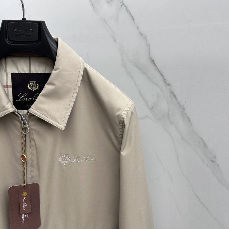 Loro Piana 턴다운 칼라 재킷 001-273678