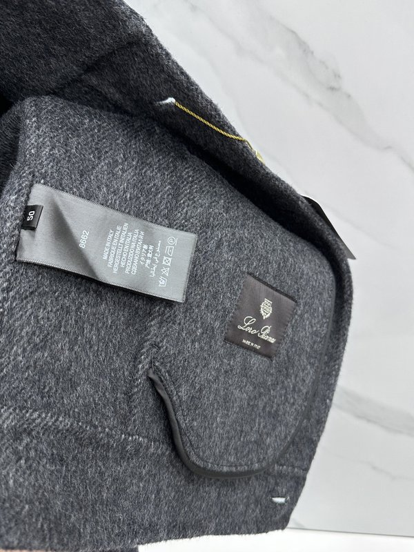 Loro Piana 턴다운 칼라 자켓 001-273679