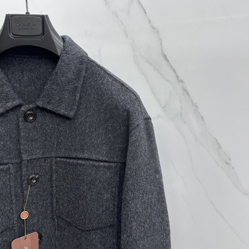 Loro Piana 턴다운 칼라 자켓 001-273679