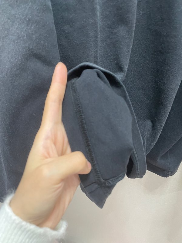 Stone Island 워싱 빈티지 심플 맨투맨 001-273686