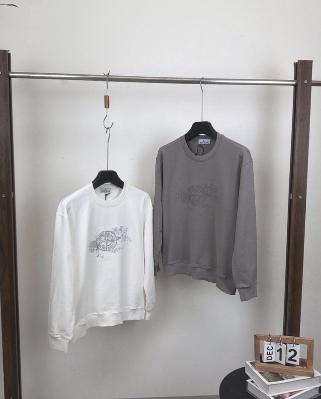 스톤 아일랜드 라운드넥 맨투맨 001-273696