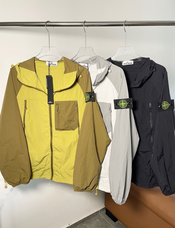 Stone Island 여름 경량 후드 자외선 차단 자 001-273750