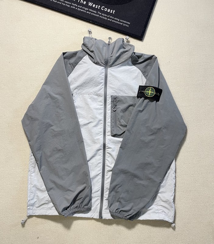 Stone Island 여름 경량 후드 자외선 차단 자 001-273750