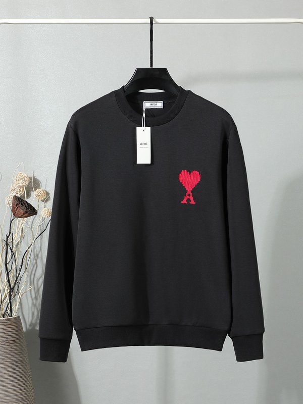ami 루즈핏 맨투맨 (S-2XL) 001-273785