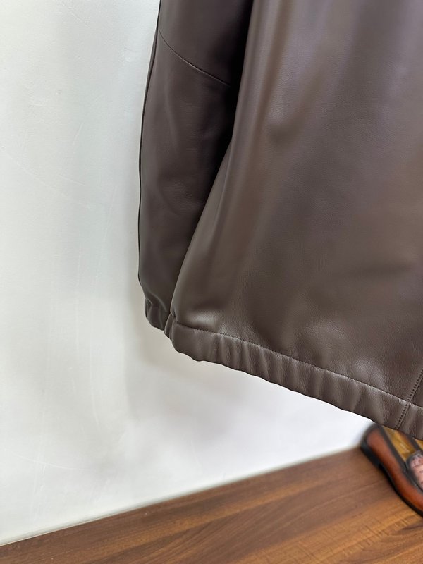 Loro Piana 양면 착용 스탠드 칼라 자켓 001-273924