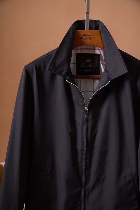 Loro Piana 클래식 방풍 헌팅 자켓 001-273986