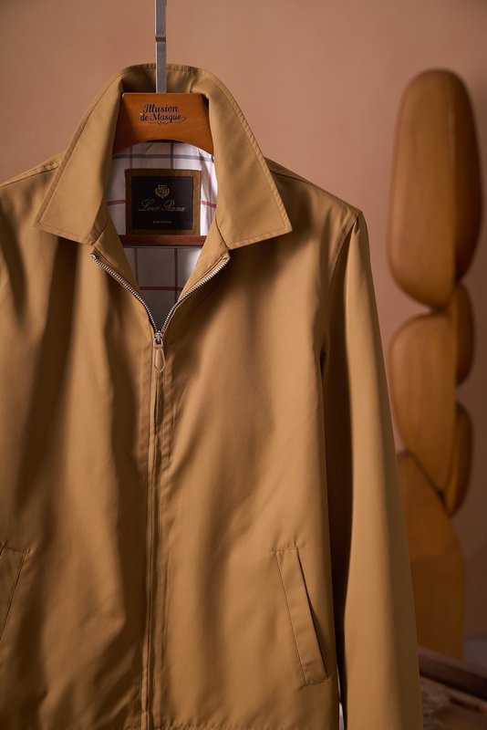 Loro Piana 클래식 방풍 헌팅 재킷 001-273987