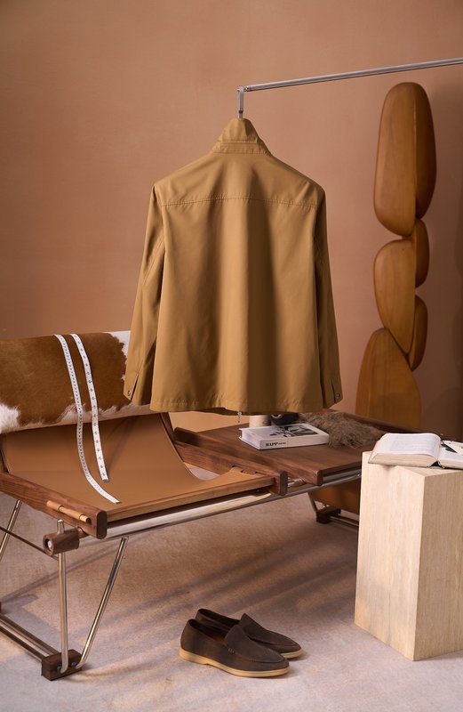 Loro Piana 클래식 방풍 헌팅 재킷 001-273987