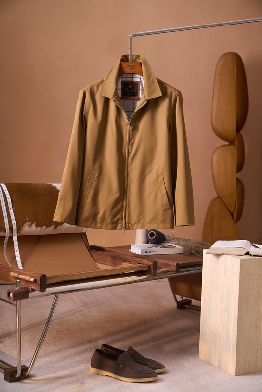 Loro Piana 클래식 방풍 헌팅 재킷 001-273987
