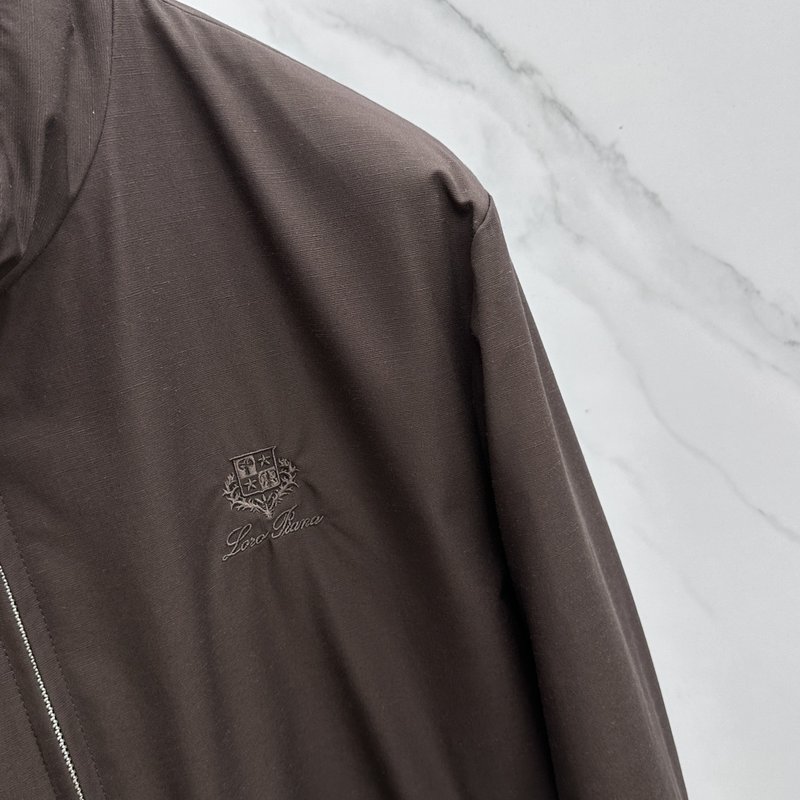 Loro Piana 스탠드칼라 양면 착용 재킷 001-273989