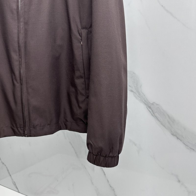 Loro Piana 스탠드칼라 양면 착용 재킷 001-273989