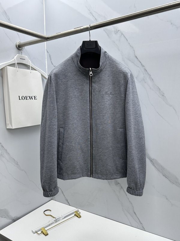 Loro Piana 스탠드칼라 양면 착용 재킷 001-273989