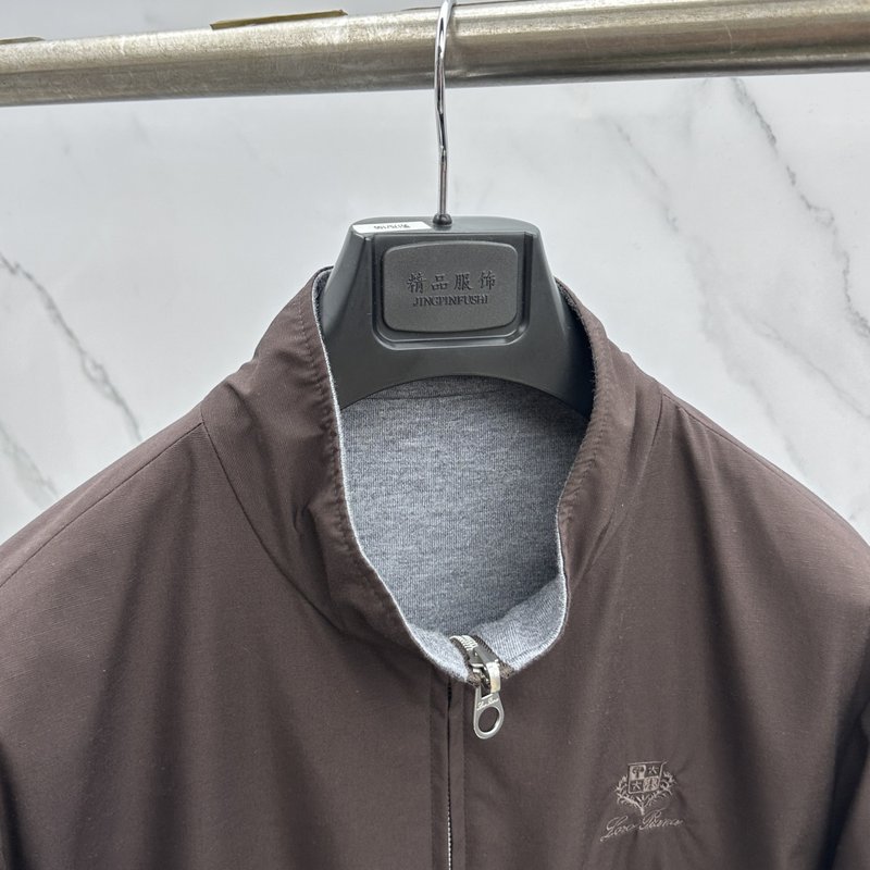 Loro Piana 스탠드칼라 양면 착용 재킷 001-273989
