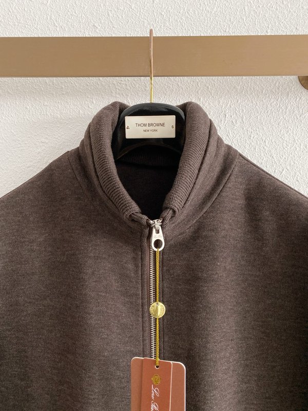 Loro Piana 남성 다운 패딩 스탠드 칼라 심플 001-273992