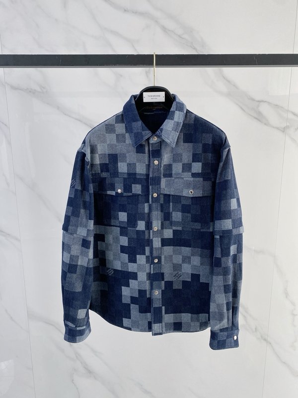 LV 소매 분리형 데님 자켓 2026SS 봄 신상 001-274144