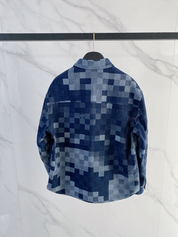 LV 소매 분리형 데님 자켓 2026SS 봄 신상 001-274144