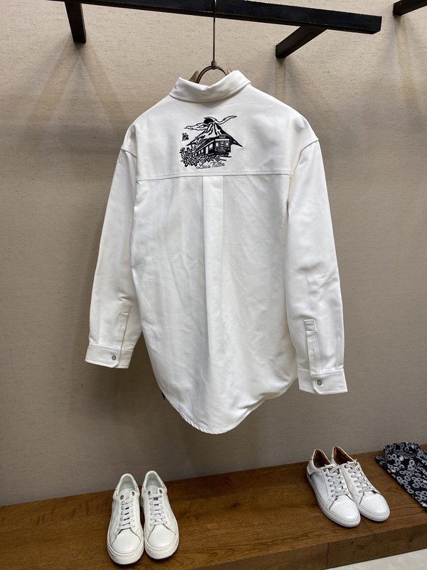 루이비통 셔츠 자켓 앞짧뒤김 루즈핏 001-274183