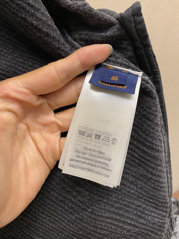 루이비통 신형 빅레터 플라워 자카드 워싱 데님 자켓 001-274186