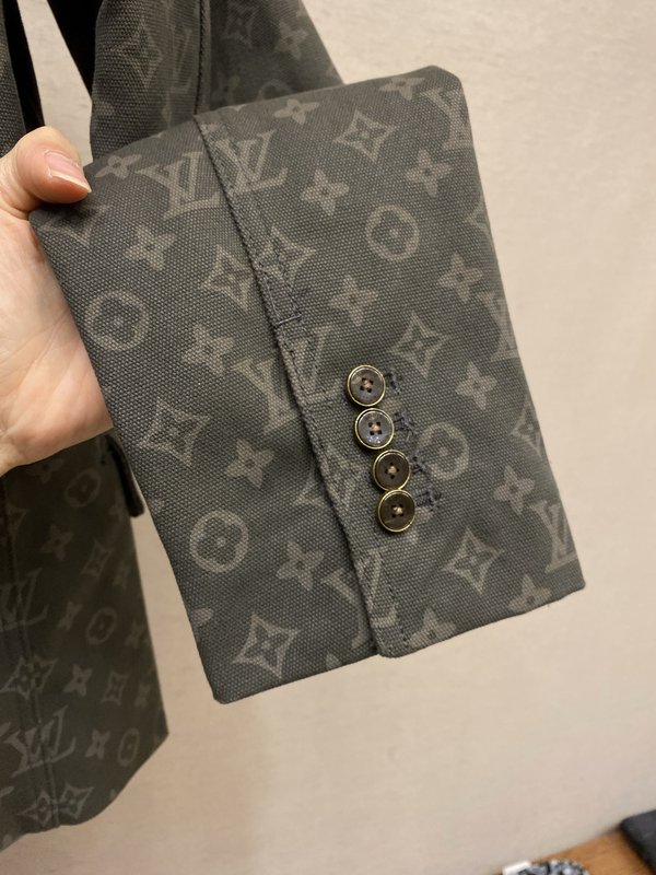 LV 런웨이 레터 자카드 데님 자켓 001-274197