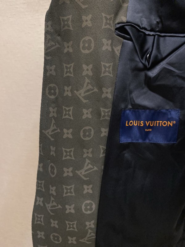 LV 런웨이 레터 자카드 데님 자켓 001-274197