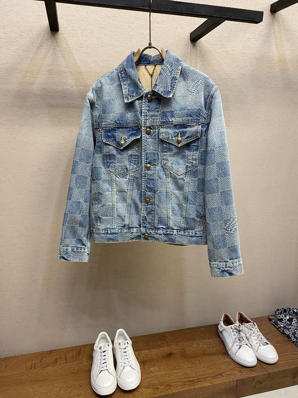 Damier 데님 자켓 001-274202