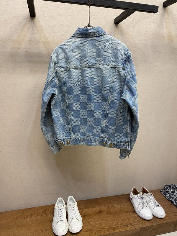Damier 데님 자켓 001-274202