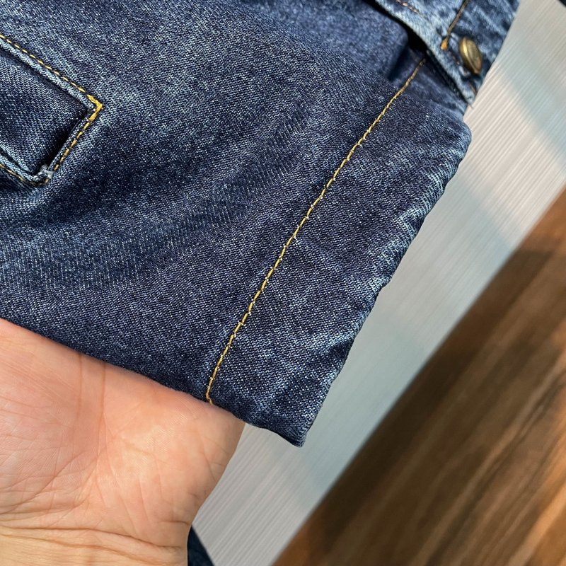 루이비통 블루 워싱 데님 자켓 001-274214