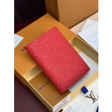 LV Rosalie 패스포트 케이스 (빨간색) 001-274255