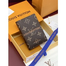 LV 모노그램 가죽 포켓 지갑 001-274273