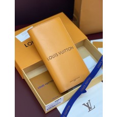 LV 브라자 롱 지갑 캔버스 가죽 001-274275