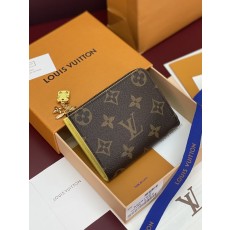 LV Noa 모노그램 짧은 지퍼 동전지갑 001-274277