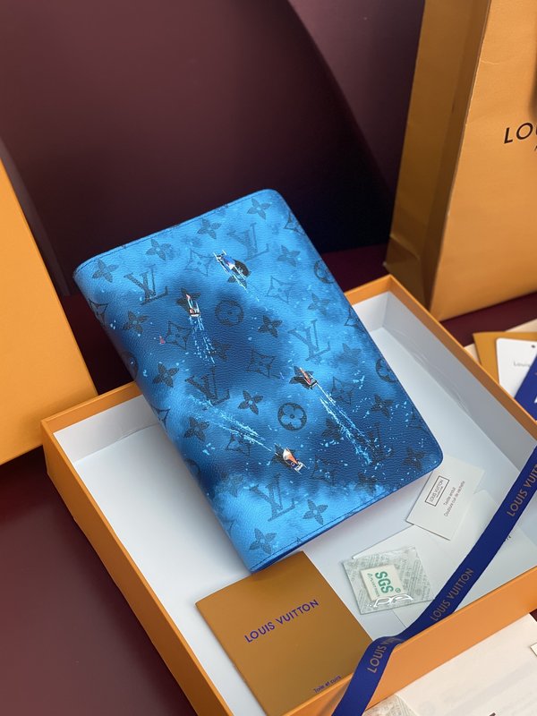 LV 오션 모노그램 코팅 캔버스 지갑 001-274291