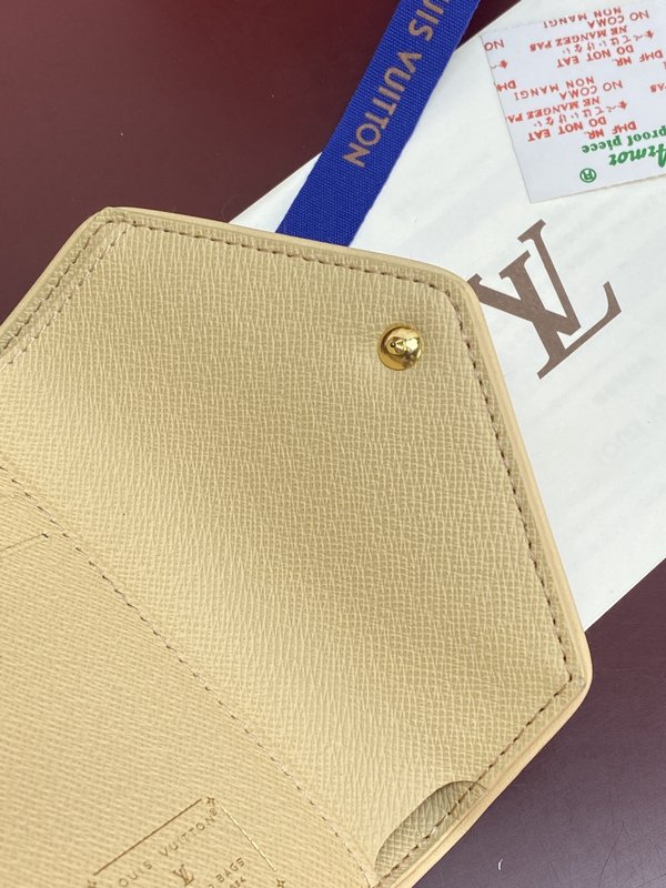 LV 모노그램 엠블럼 자카드 Victorine 지갑 001-274293