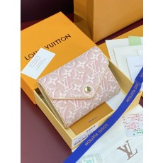 LV 모노그램 엠블럼 자카드 Victorine 지갑 001-274293